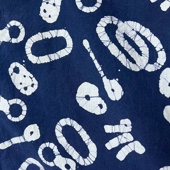 Patagonia Navy Batik Climbing Print Shirt - Picture 4 of 5